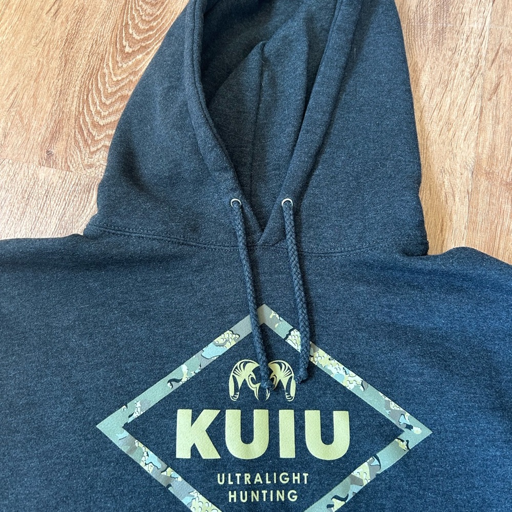 KUIU Gray Hoodie - Large